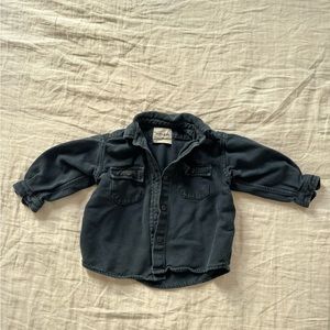 Rudy Jude Chamois Shirt for Kids in Indigo